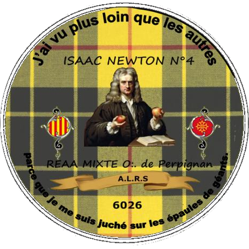 Sceau — R∴L∴ Mixte Isaac Newton